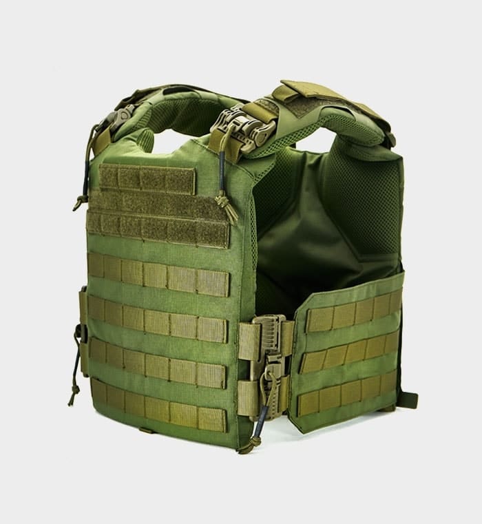 Quadrelease Tactical Plate Carrier Green