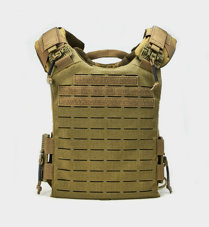 Quadrelease Tactical Plate Carrier Tan