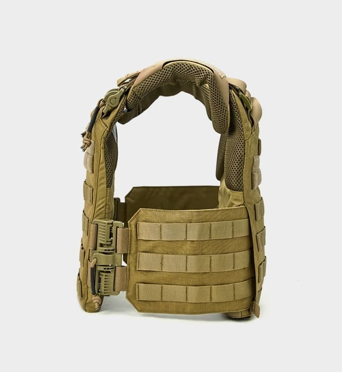 Quadrelease Tactical Plate Carrier Tan