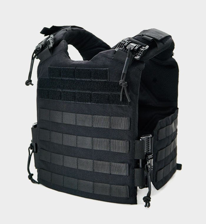 Quadrelease Tactical Plate Carrier Black