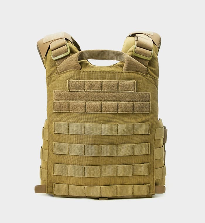 Quadrelease Tactical Plate Carrier Tan