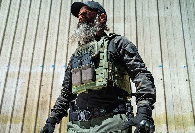 Quadrelease Tactical Plate Carrier Green