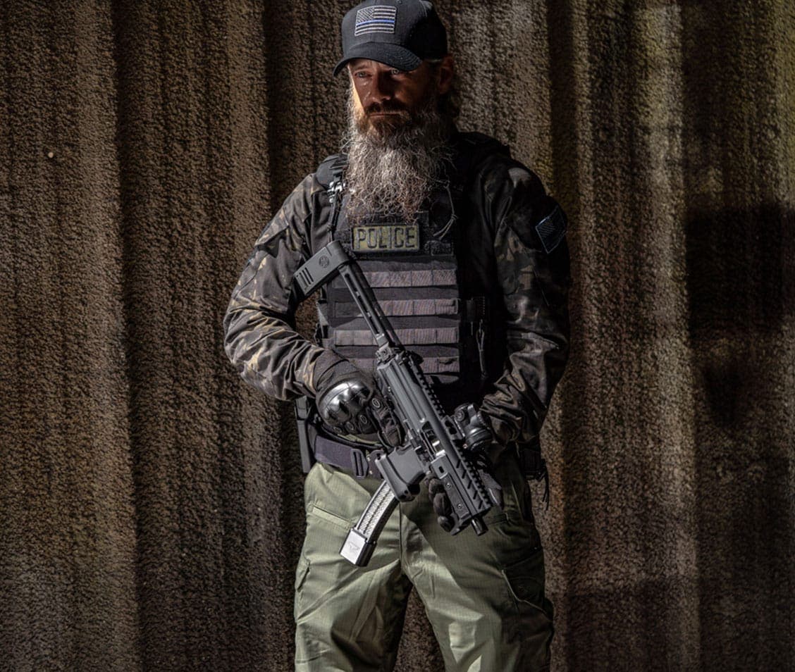 Quadrelease Tactical Plate Carrier Black