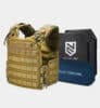 Quadrelease Plate Carrier Level 4 Armor Plates Level 3A Side Panels
