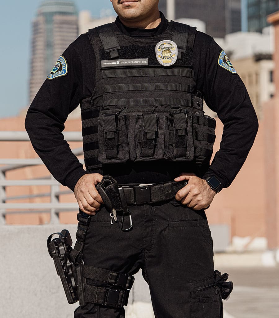 Comp-28 Tactical Bulletproof Vest for Security Personnel