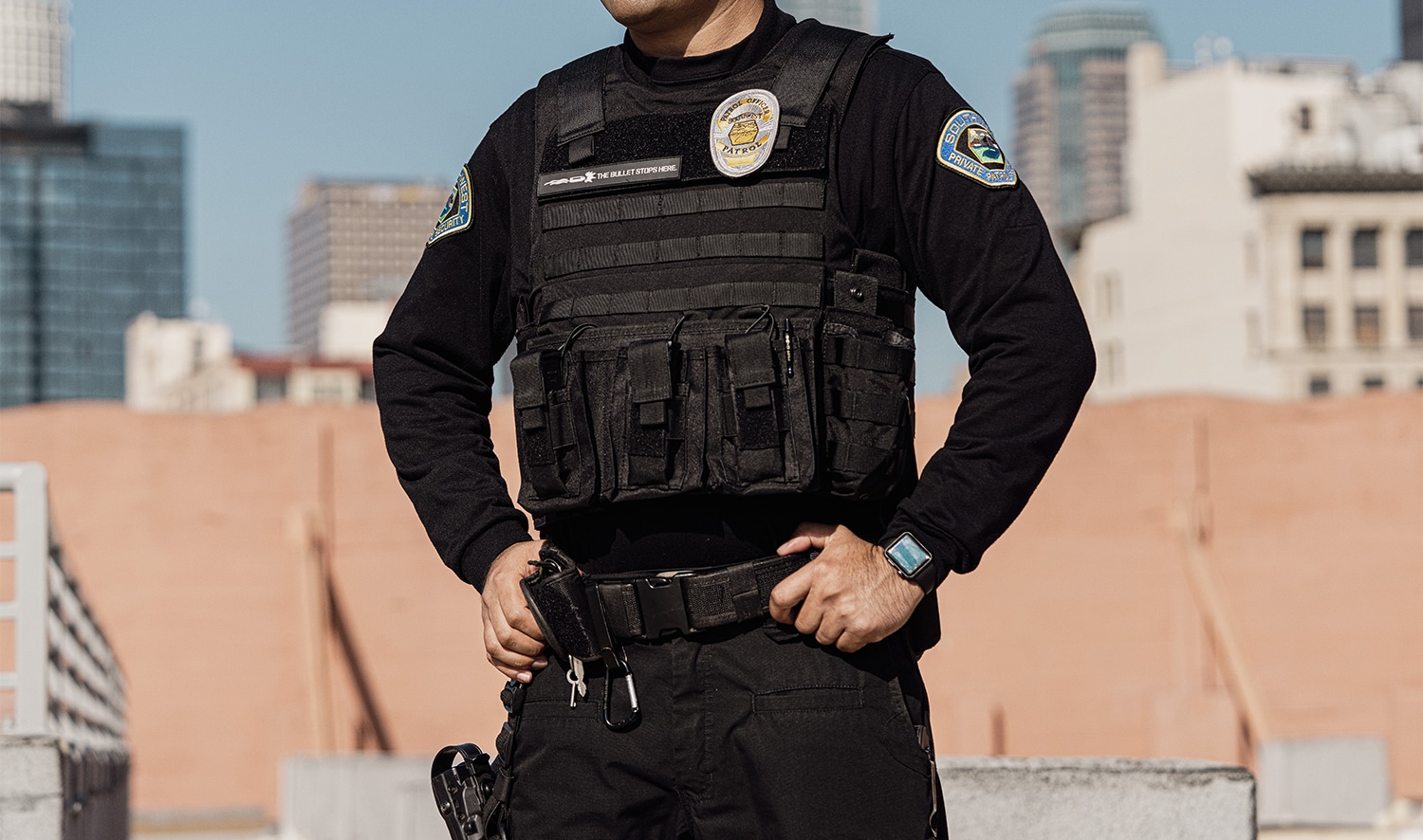 Comp-28 Tactical Bulletproof Vest for Security Personnel