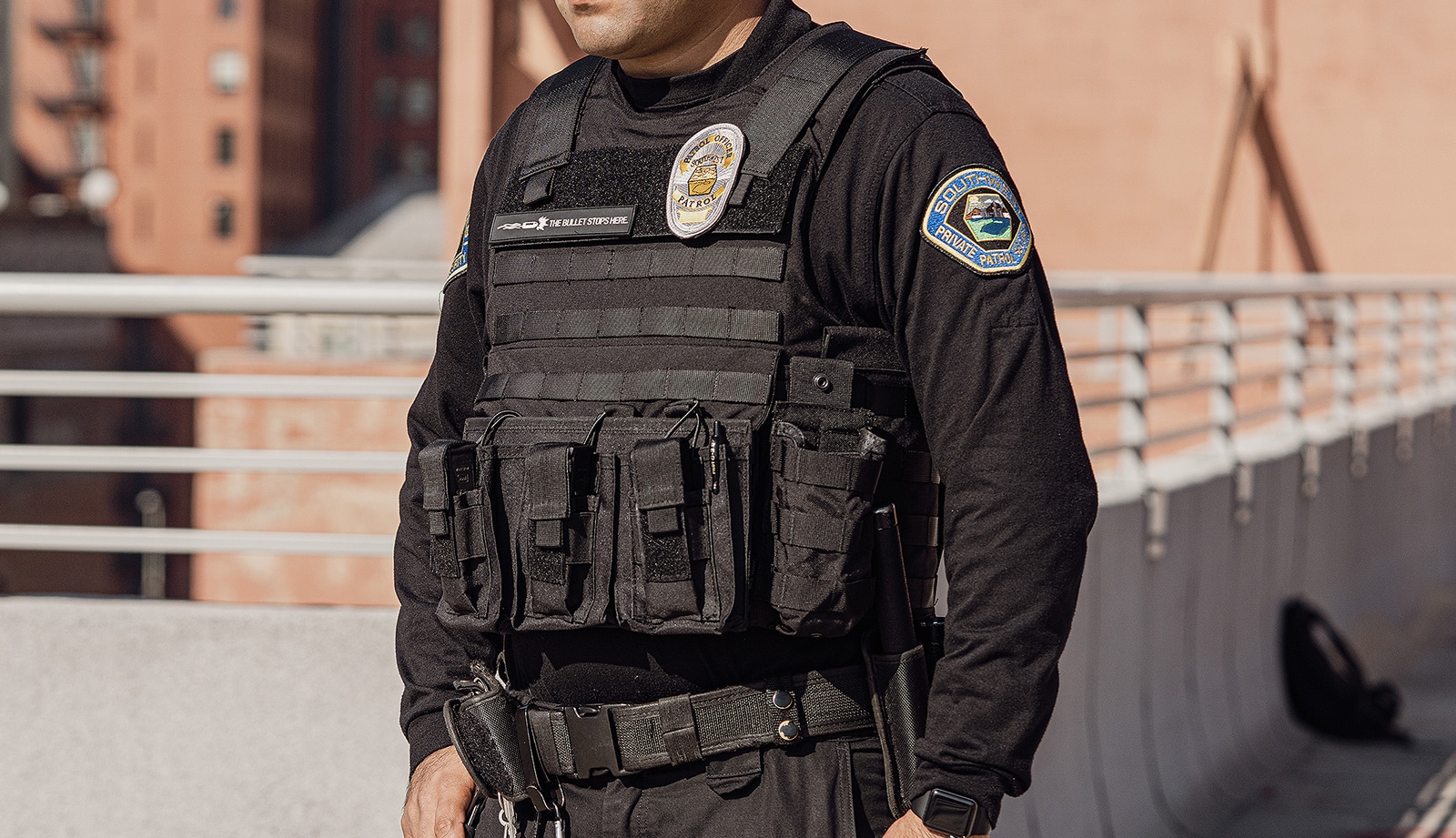 Comp-28 Tactical Bulletproof Vest for Security Personnel