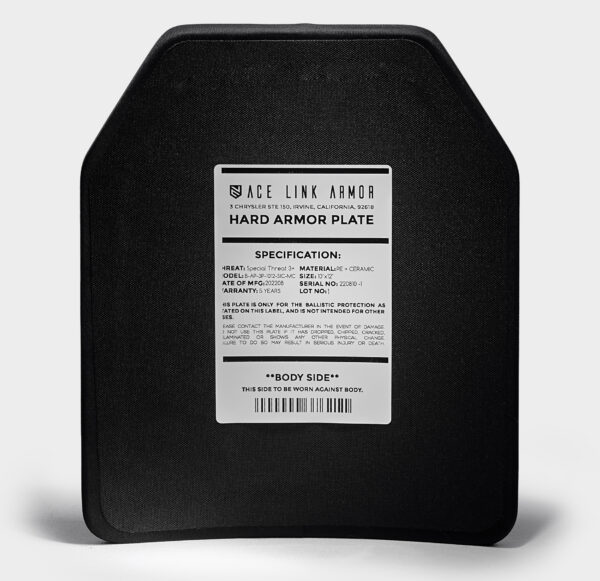 Level 3+ Multi-curve Special Threat Armor Plate