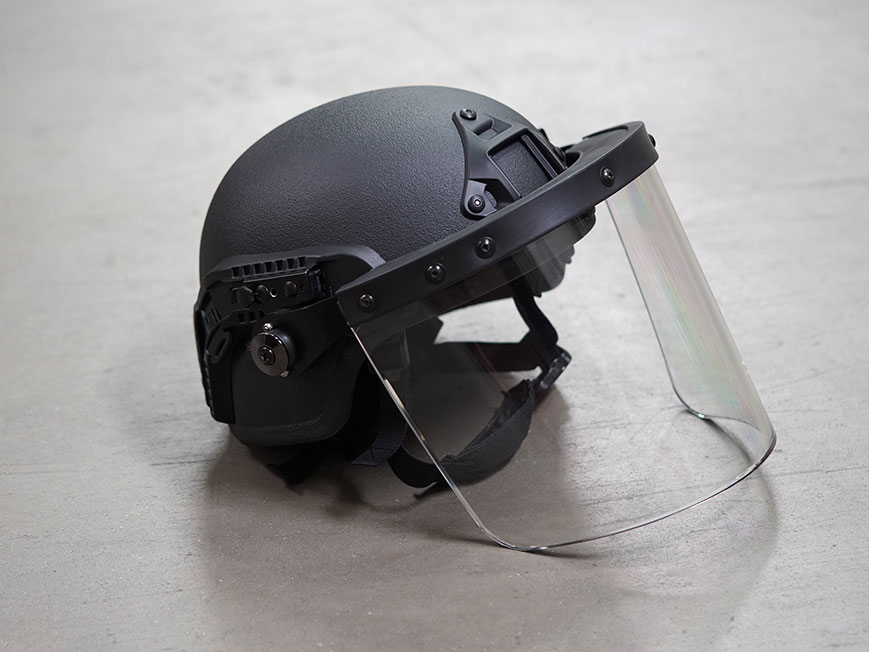 Anti-Riot Ballistic Visor for Tactical Helmet