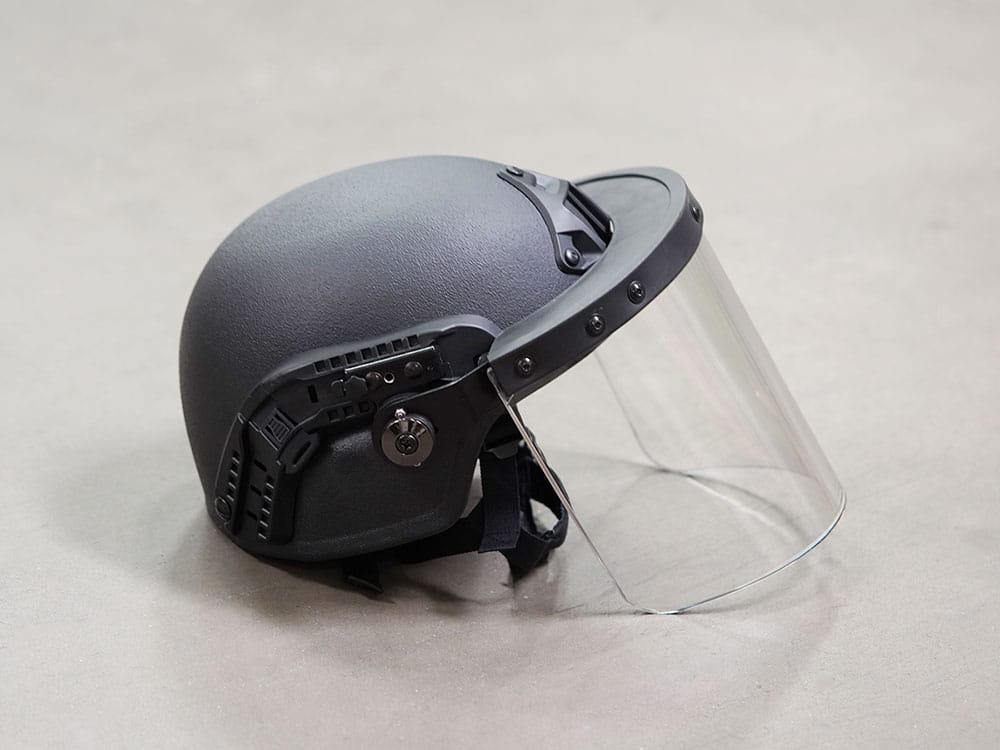 Anti-Riot Ballistic Visor for Tactical Helmet