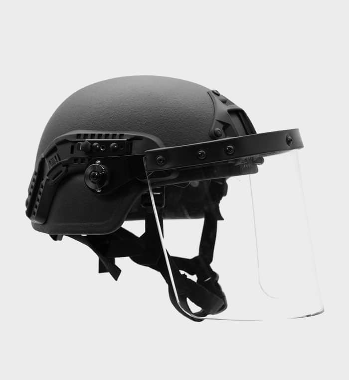 Anti-Riot Ballistic Visor for Tactical Helmet