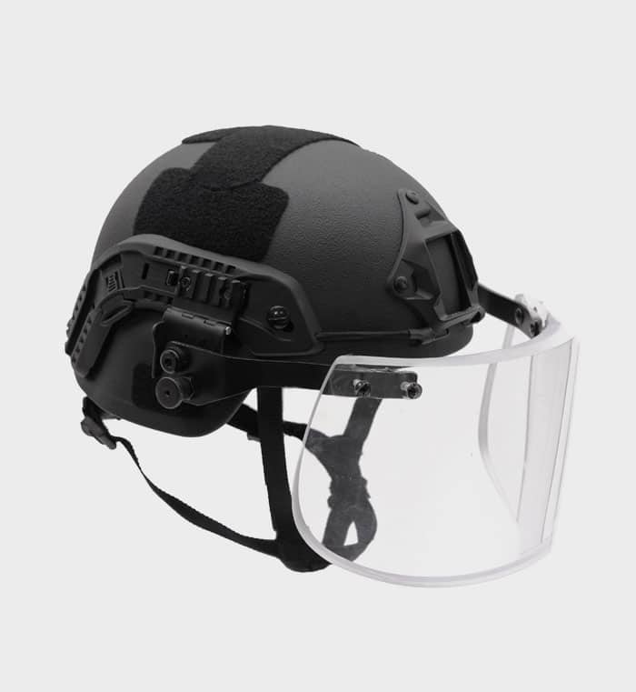 Anti-Riot Ballistic Visor for Tactical Helmet