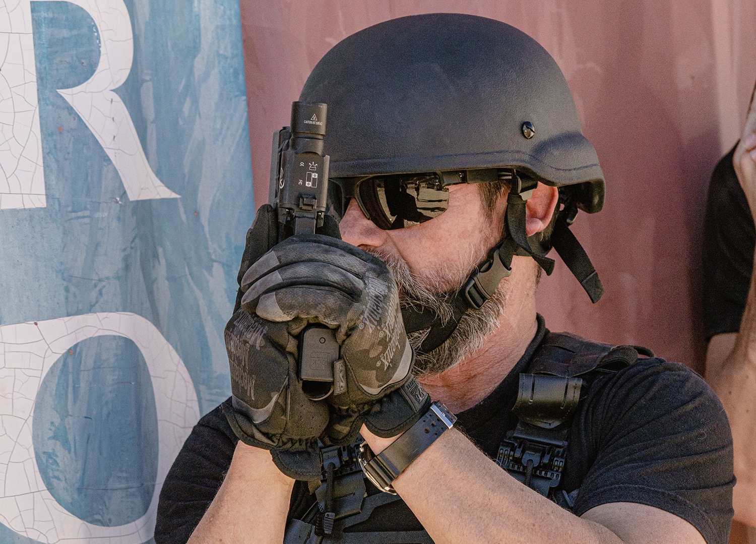 Ballistic Helmet MICH Mid-Cut Black