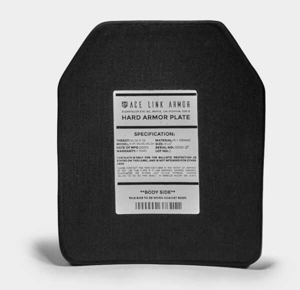 Level 4 SA Multi-curve Armor Plate