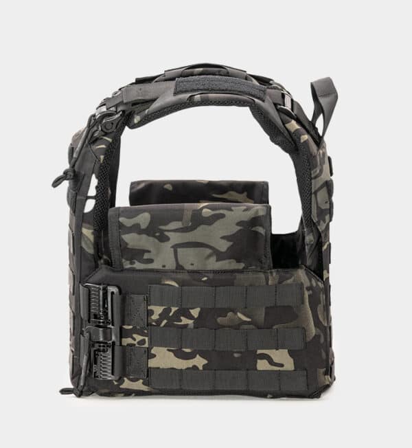 Quadrelease 2.0 Plate Carrier in Black Multicam