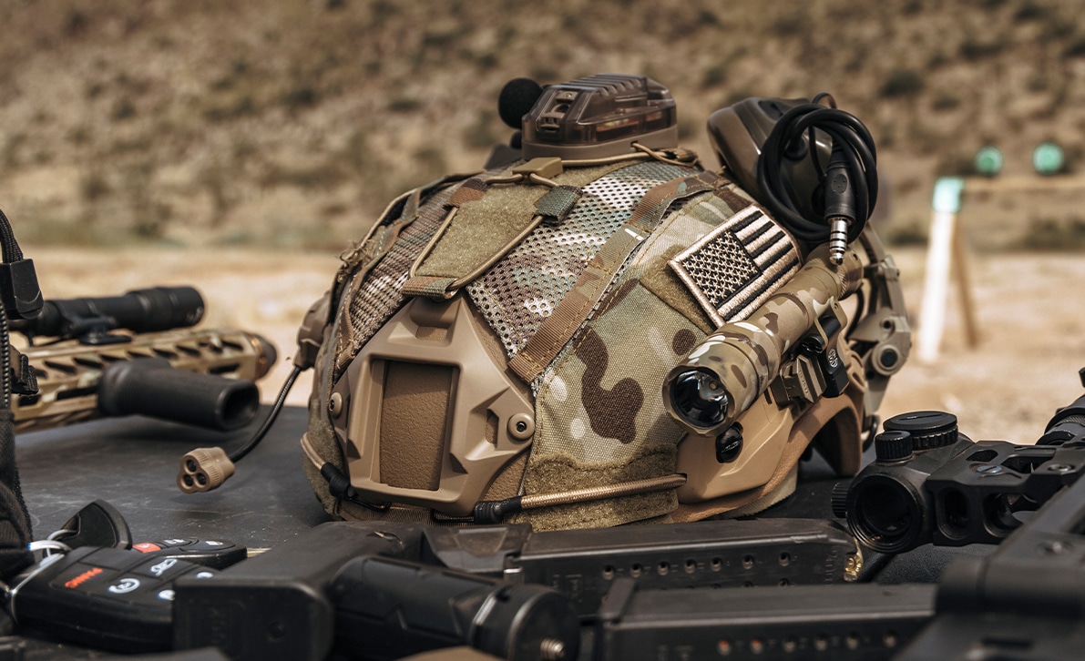 Ballistic Helmet High-Cut Coyote Brown