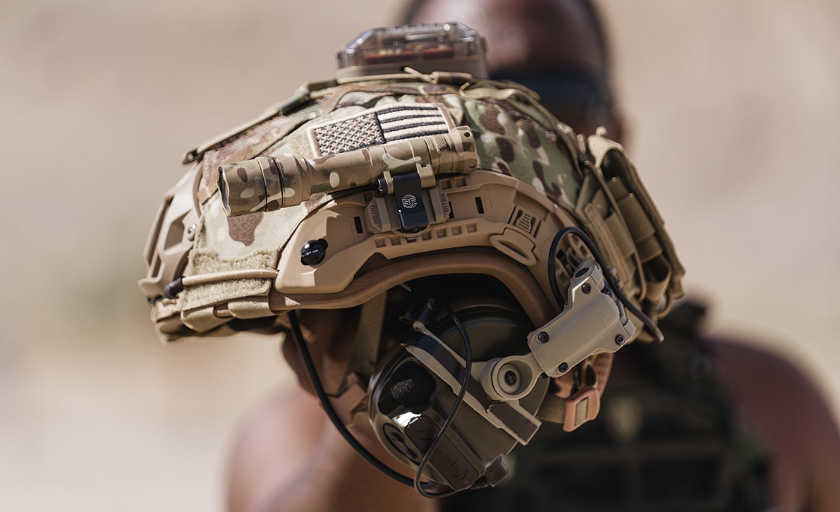 Ballistic Helmet High-Cut Coyote Brown