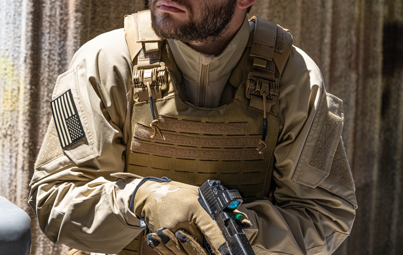 Quadrelease 2.0 Plate Carrier Tan