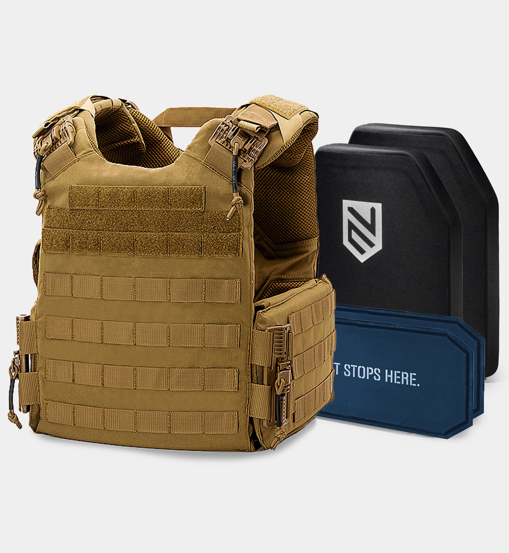Quadrelease 2.0 Plate Carrier Level 4 Armor Plates Level 3A Side Panels