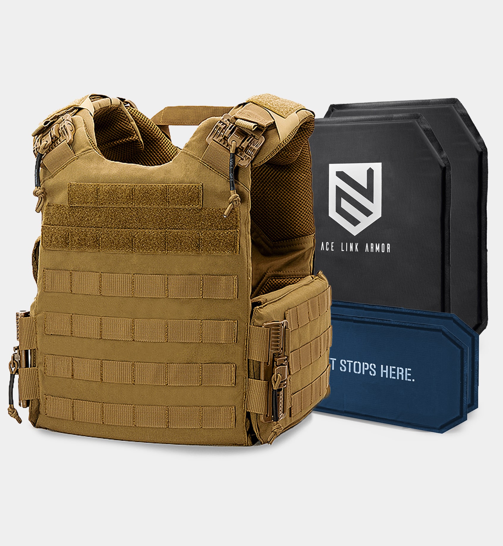 Quadrelease 2.0 Plate Carrier Soft Armor Level 3A with Side Panels