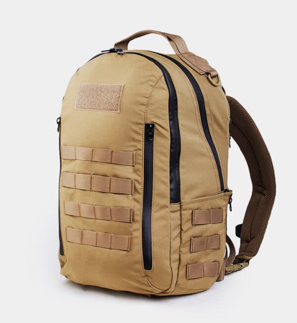 rapid deploy bulletproof backpack coyote brown molle