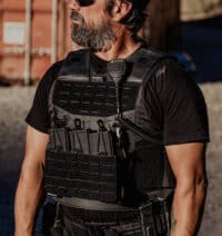 Men waring Skeletac Hybrid Tactical Bulletproof Vest