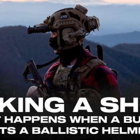 Soldier Taking a Shot